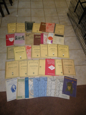 30+ Vintage Piano Music Books Schirmer s Library of Musical Classics & Others