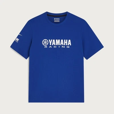 YAMAHA MOTOR EUROPE N.V Original Yamaha T-Shirt Paddock Blue Essentials Unisex R1 R6 YZ YZF MT07 MT09