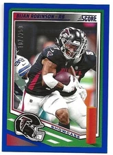 Bijan Robinson 2025 Score Showcase /250 Atlanta Falcons