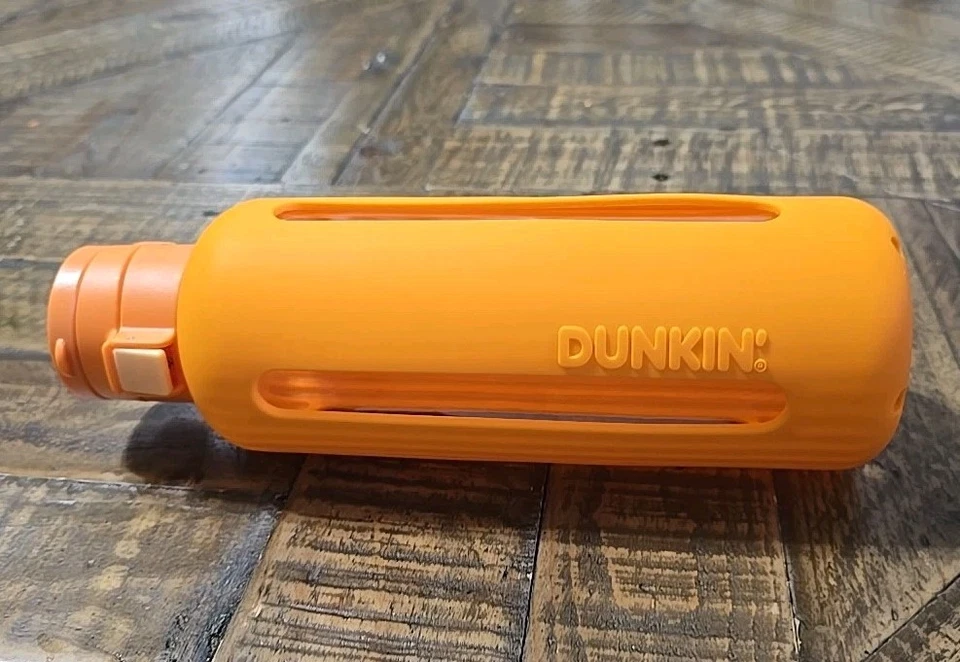 Dunkin' 24 oz. Hydration/Water Bottle- Reusable Plastic/ ORANGE/ NWT - Image 2 of 4