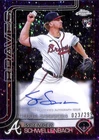 2025 Topps Chrome Update RC Debut Auto Purple Speckle Spencer Schwellenbach/299