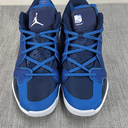 Jordan 37 XXXVII Low Fraternity Military Blue White DV9909-401 Men’s Size 11.5 - Picture 5 of 9