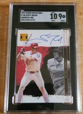2024 Impeccable Scott Rolen Immortal Ink Holo Gold #/10