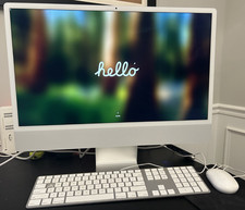 Apple iMac 2021 24'' 256GB SSD 8GB RAM Apple M1 All-In-One - Silver