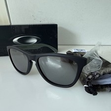 BRAND NEW OAKLEY FROGSKINS GP 75 COLLECTION MATTE BLK W/BLK IRIDIUM