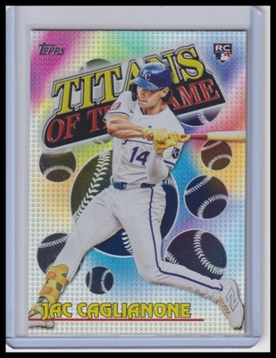 2026 Topps #TOG-12 Jac Caglianone Titans of the Game 263