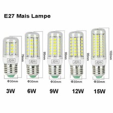 E27 E14 LED 5730 SMD Birnen Glühbirne Warmweiß Kaltweiß Neutralweiß 220V Lampe