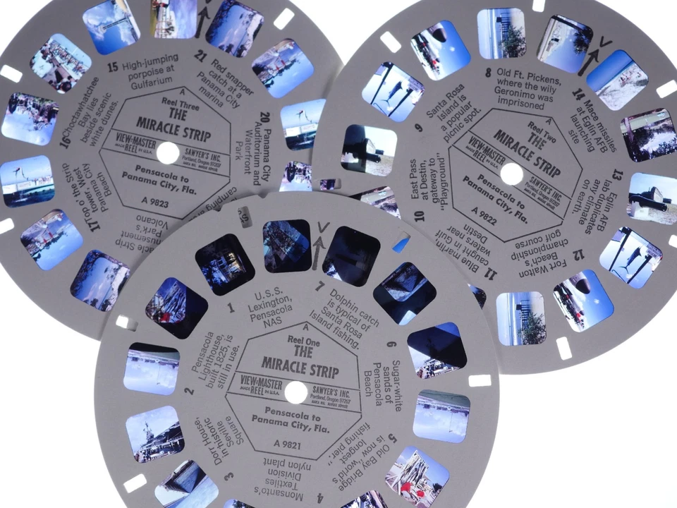 View-Master The Miracle Strip Florida - 3 reel packet A 982 - Image 4 of 4