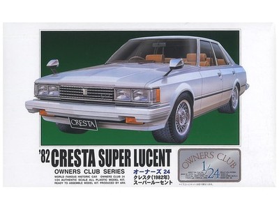 Micro Ace 1/24 Owners Club '82 Toyota Cresta Super Lucent Plastic Model No.17