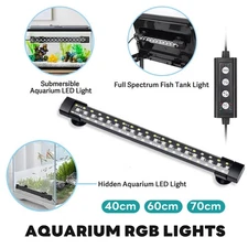 hygger LED Aquarium Lights Submersible RGB Light for Fish Tank Underwater