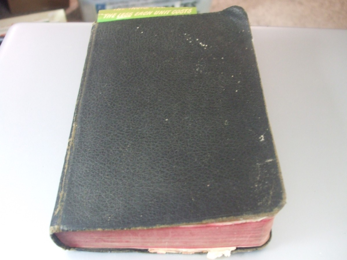 ビンテージ　HOLY BIBLE 聖書　2冊セット ビンテージ HOLY BIBLE 聖書 2冊セット