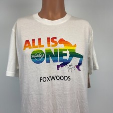 New Hard Rock Foxwoods All Is One Freddy Mercury Phoenix Trust T Shirt Size L