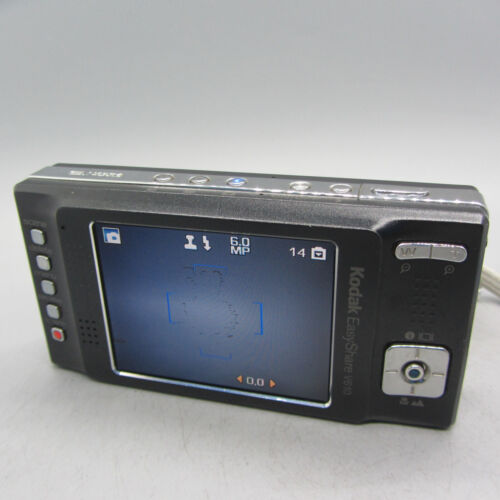 Kodak Dual Lens Digital Camera EasyShare V610 6.1MP Black Tested - Picture 3 of 10