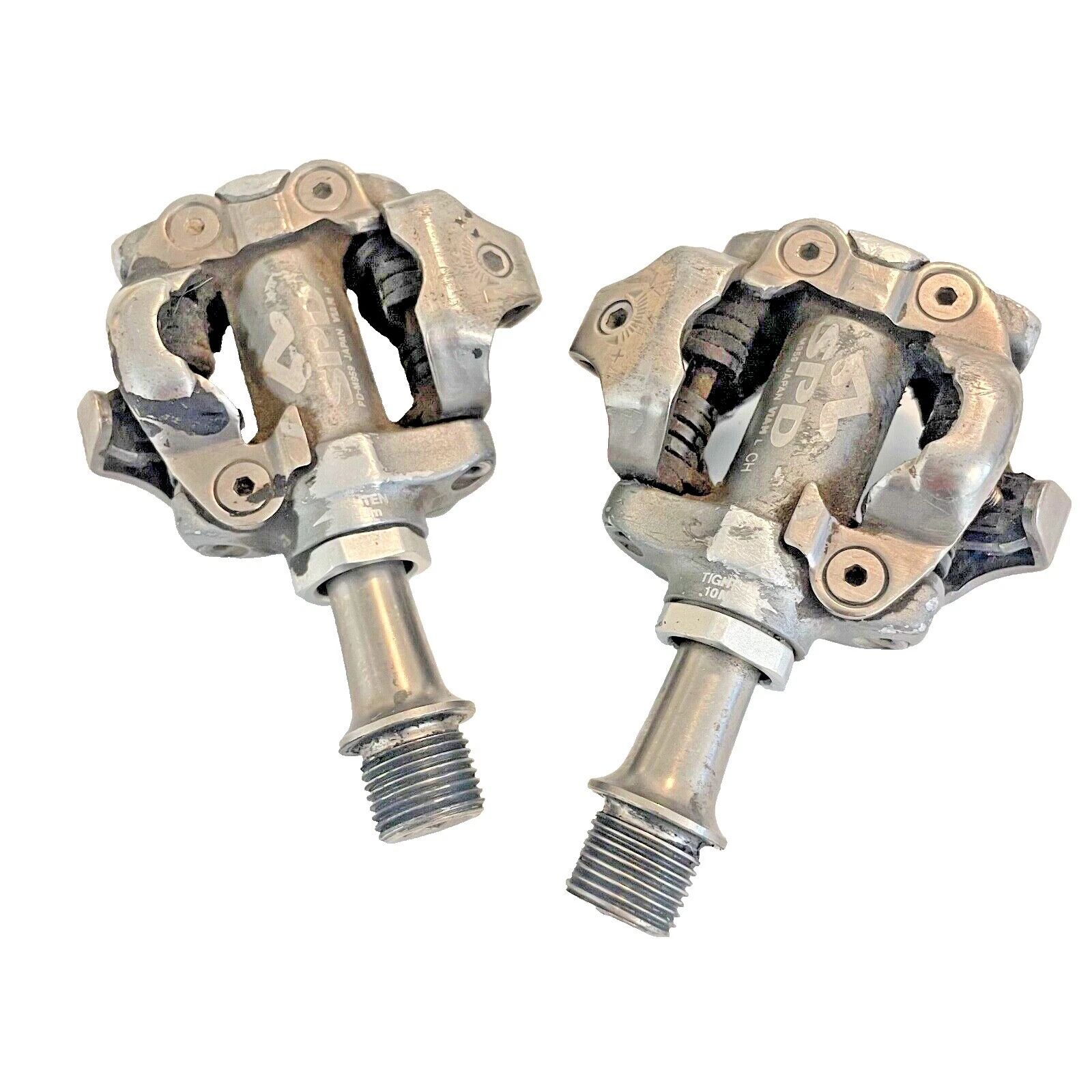 Pedales de bicicleta de Titanio Shimano