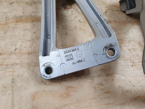 2005 BMW K1200GT ABS Left/Right Rear Footrest Foot Peg Footpeg Mount Brackets - Picture 6 of 11
