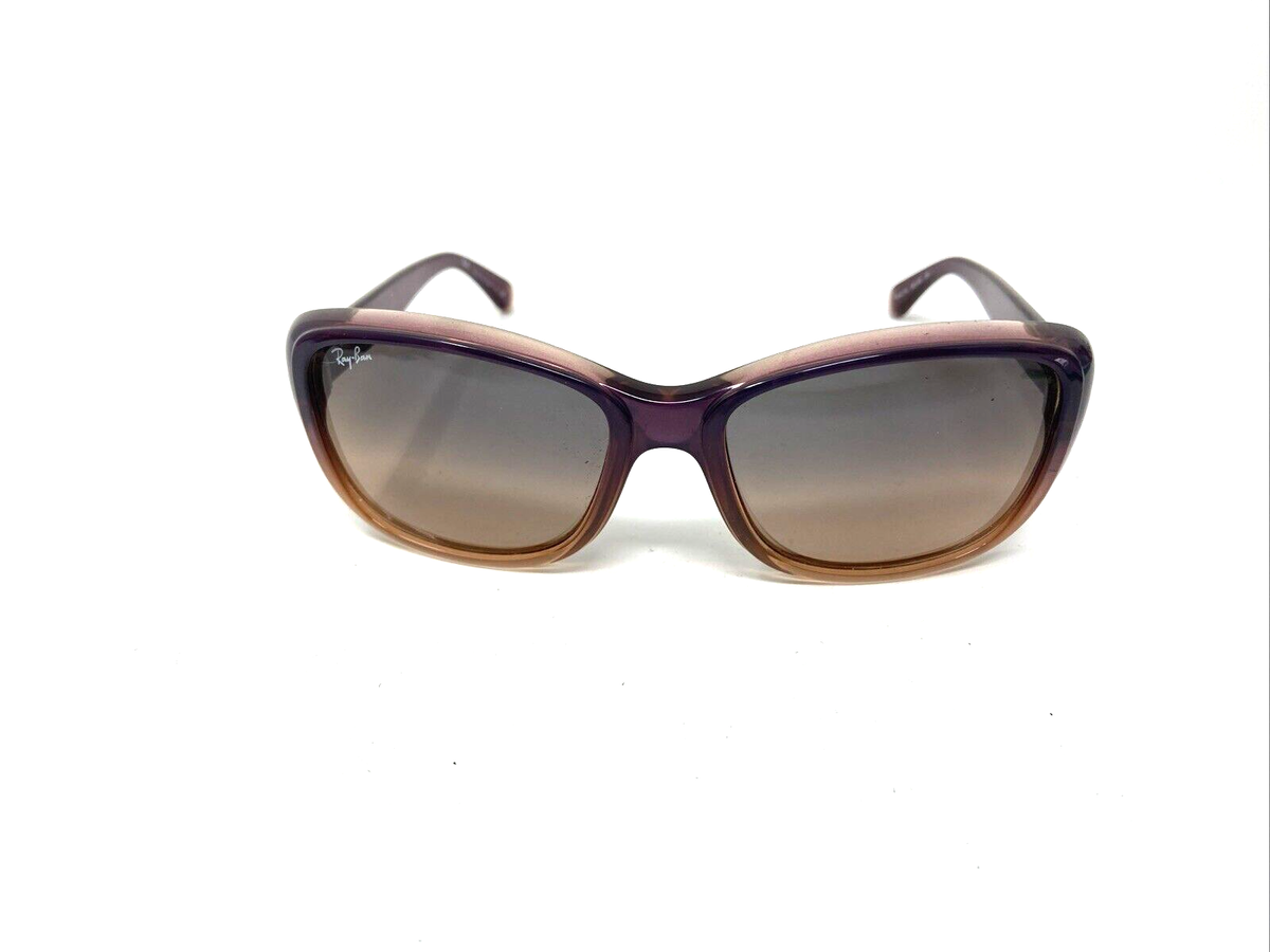 RAY BAN RB4174 861/n1 PURPLE BROWN CRYSTAL FADE W/ PURPLE  display picture 3