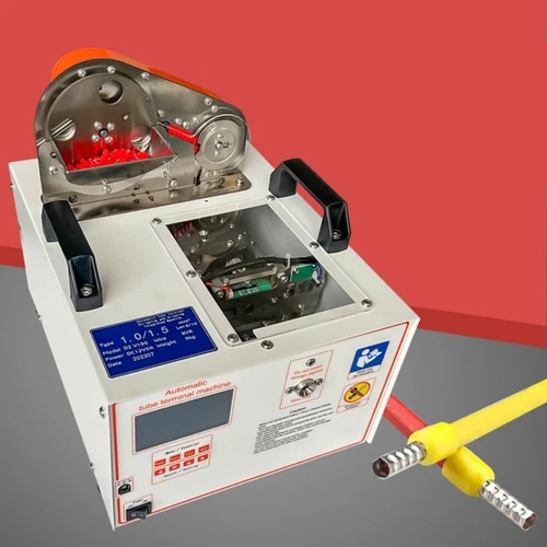 Máquina prensadora de terminales tipo tubo pelado de terminales tipo pasador europeo - Imagen 3 de 9