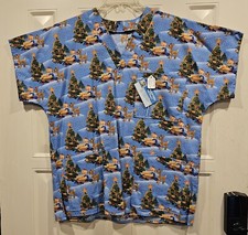 Rudolph And Hermie Scrub Top Medium Butterick B4946 Homemade NEW