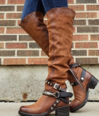 靴 Archive Belted Leather Boots high s-l400.jpg