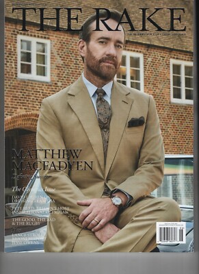 MATTHEW MACFADYEN THE RAKE MAGAZINE JUNE 2024