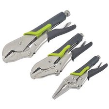 Master Mechanic 3PC LOCKING PLIERS SET