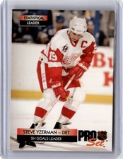 1992-93 Pro Set Steve Yzerman D Detroit Red Wings #247
