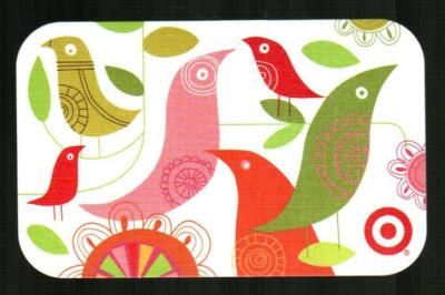 TARGET Birds and Flowers ( 2009 ) Gift Card ( $0 ) | eBay
