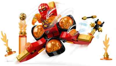 Lego Kai's Dragon Power Flip 71777 NINJAGO Minifigure Building Set