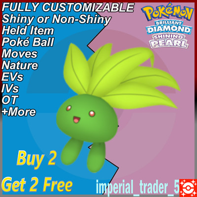 Pokemon Brilliant Diamond & Shining Pearl   Shiny Oddish   6IV Customizable
