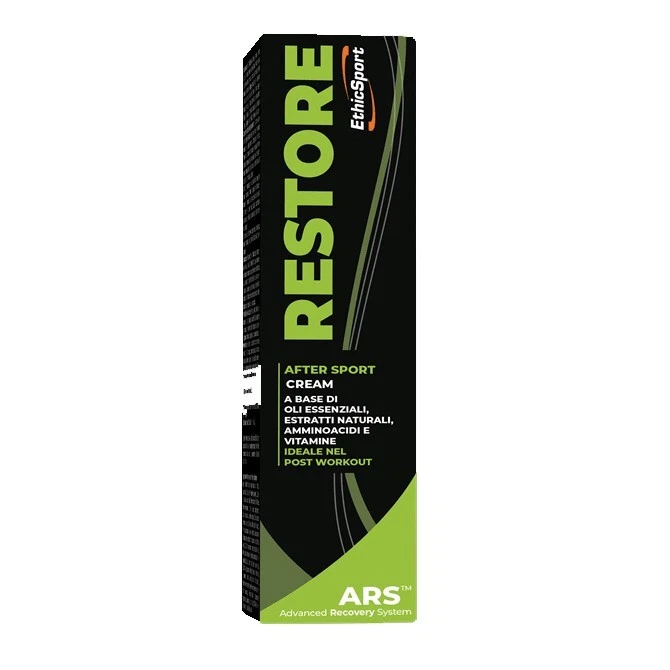 Ethicsport Restore Tubo da 100 ml Crema Gel Sportiva per la muscolatura