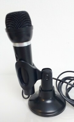 Speedlink SL-8703-BK, CAPO Desk & Hand Microphone, Mikrofon, schwarz