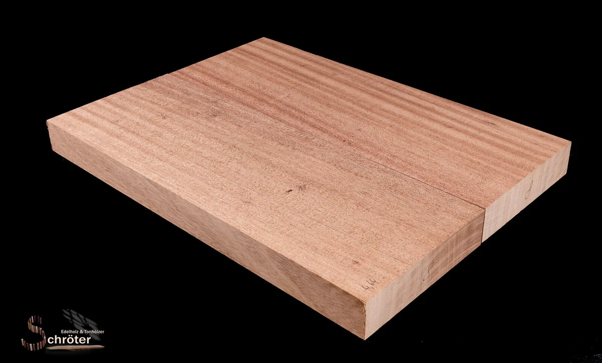 Tonewood mahogany Khaya Body two piece Guitar Tone wood 7164