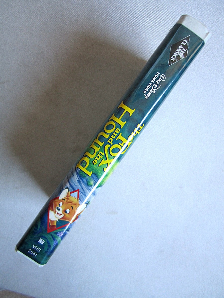 Rare Fox and the Hound VHS BLACK DIAMOND edition Walt Disney
