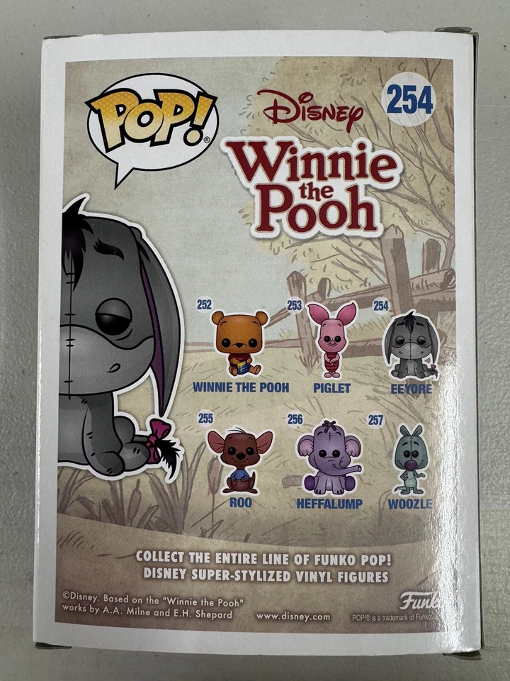 Eeyore (Flocked) 254 ~ Disney: Winnie the Pooh ~ Vinilo Funko Pop + PROTECTOR POP Foto 3 de 4