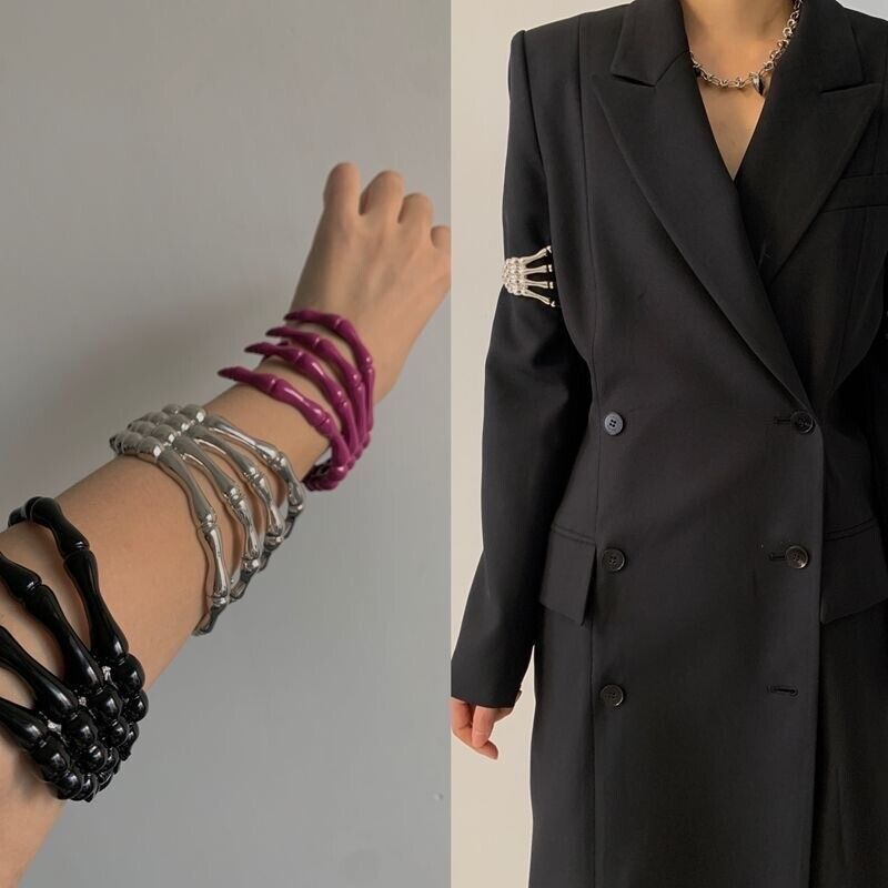 Skeleton Raf Simons Bracelet Cuff Hairpin Bangle Dual-use Skeleton Raf Simons Bracelet Cuff Hairpin Bangle Dual-use