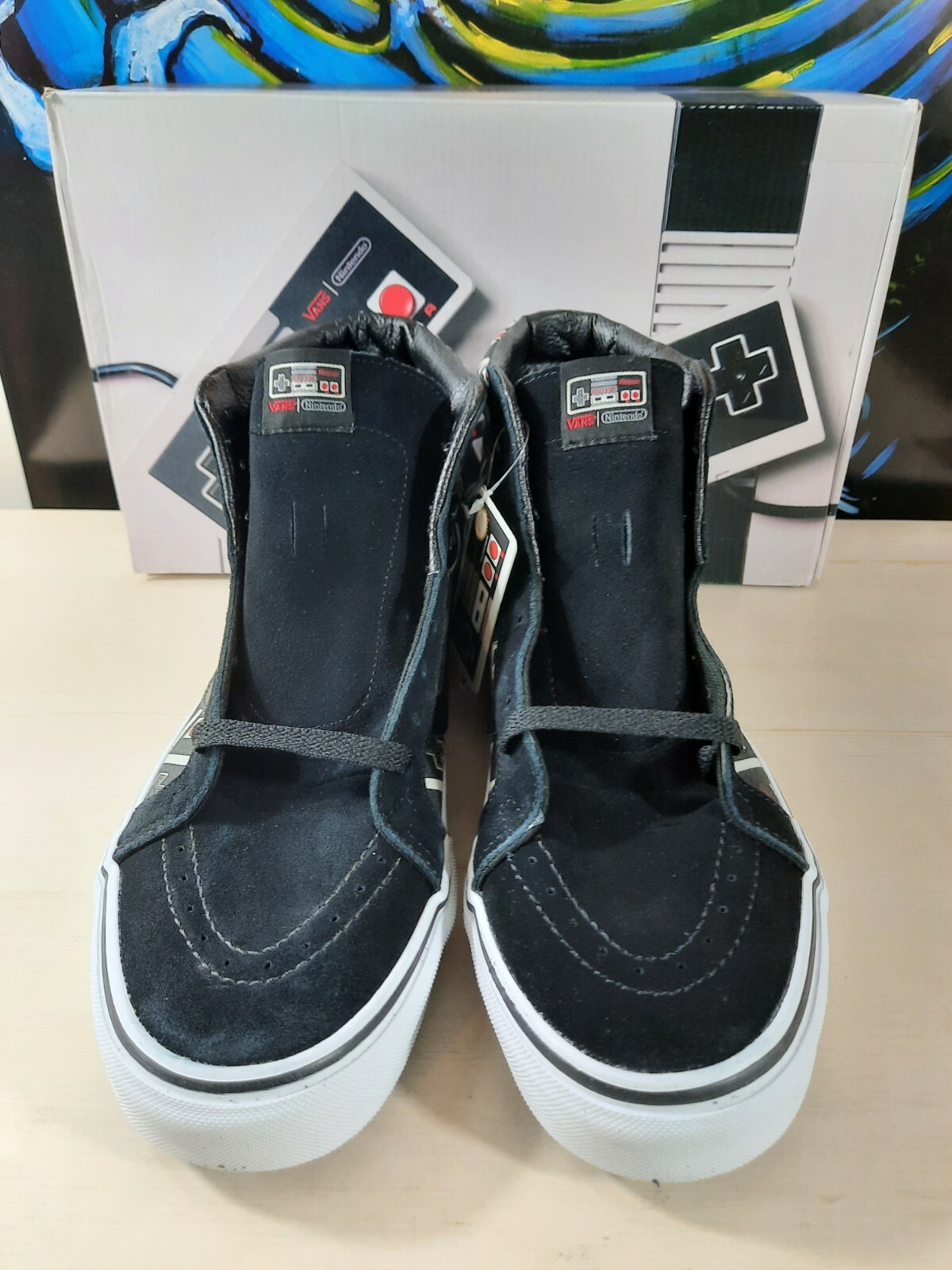 Vans Sk8-hi Reissue X Nintendo "Controller" Ships Fast! image 2