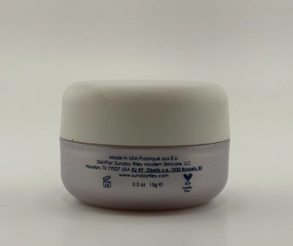 Crema Hidratante Sunday Riley ICE Ceramida 0.5oz NUEVA Sin Caja Foto 2 de 2