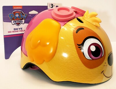 Bell Paw Patrol 3D Skye Hero Bike Helmet, (48-52cm), Brand New