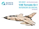 Quinta Studio Tornado GR 1 Interior 3D Decal for REVELL QD+48261-1/48