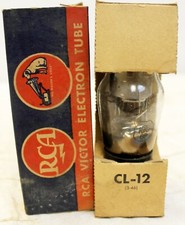 Vtg 1940s RCA Victor Radiotron Ham TV Radio Tube 1D5 GP Original Box CL-12 3-46