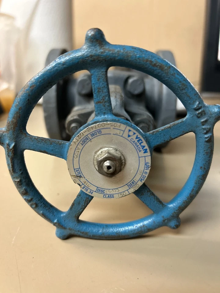 1" 150# Flanged Reduced Port A105N Steel Globe Valve - Image 3 of 3