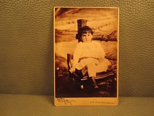 Victorian Antique Cabinet Card Photo of Young Girl