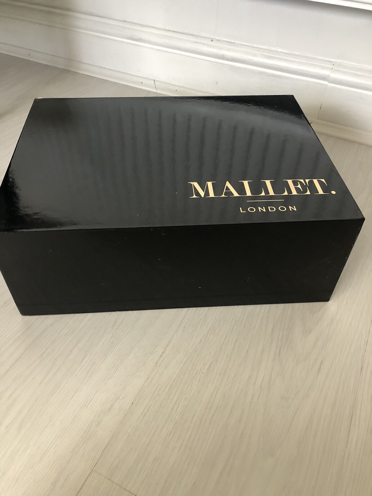 Mallet Black Mens Trainers UK 9 US 10 