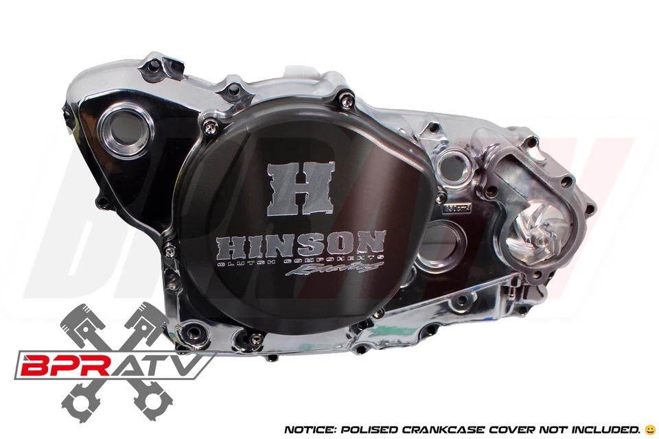 Cubierta de embrague Hinson a prueba de billet Honda CRF450R CRF 450R C224 (2002 - 2018) Foto 3 de 4