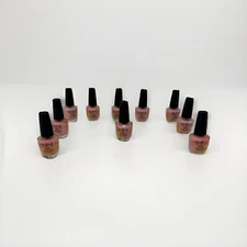 10 PACK Mini OPI Nail Polish Lacquer Soft Shades Rosy Future S79 .125fl oz Each
