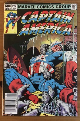 アメコミ Sei 2 GREAT issues of CAPTAIN AMERICA, 272 and 273 drawn by Mike Zeck