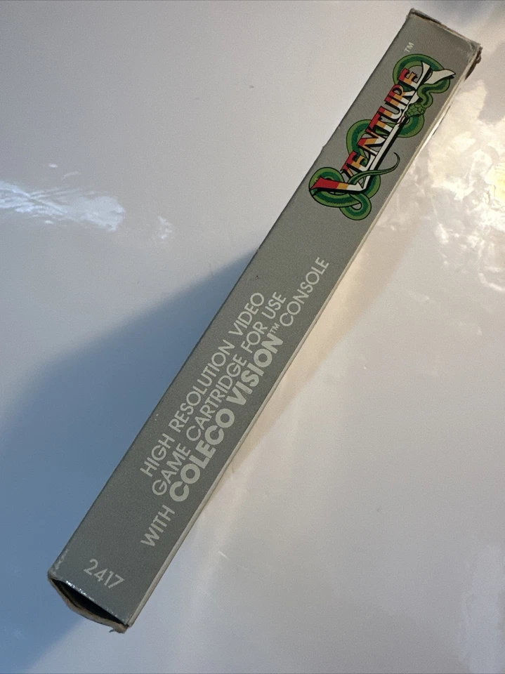 Venture (Colecovision, 1982) Complete In Box W Manual Tested Working COLECO - Image 4 of 4