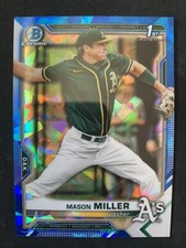 2021 Bowman Draft Sapphire Edition #BDC-85 Mason Miller 1st Bowman