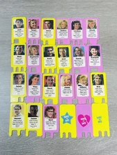 VTG GIRL TALK DATE LINE BOARD GAME 1989 REPLACEMENT 21 Guy/gal 3 Blank CARDS