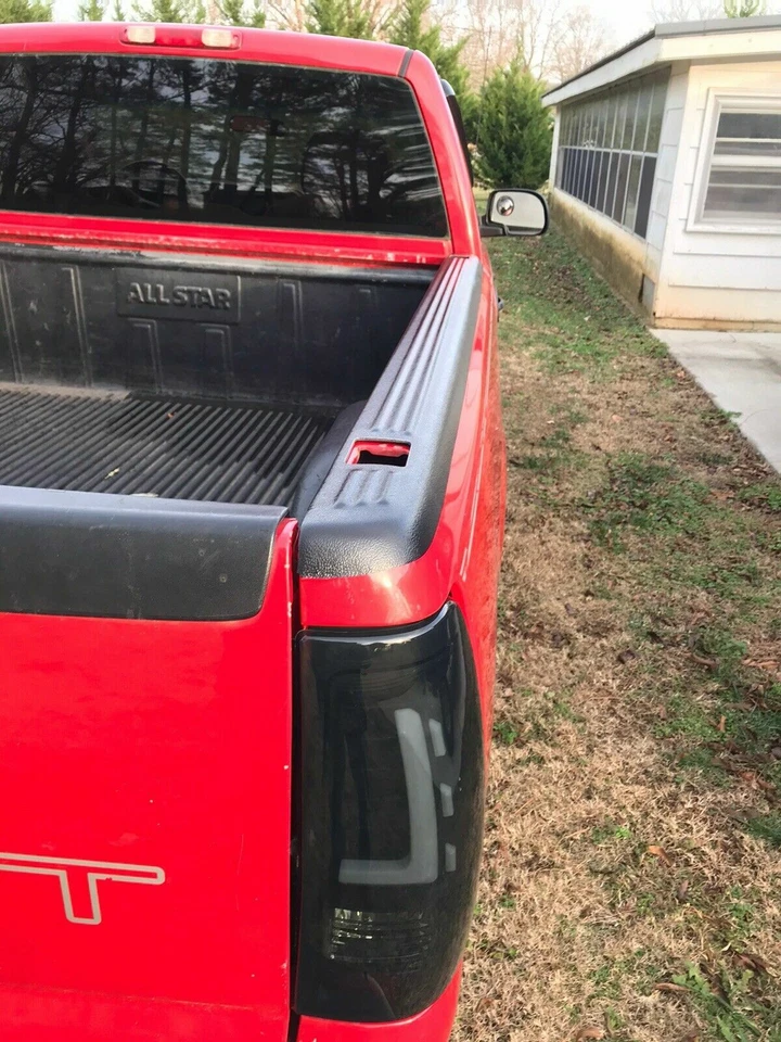 Tapas laterales de riel de cama para Chevy GMC Silverado Sierra 1999-2006 6'6" 72-01151 Foto 2 de 4